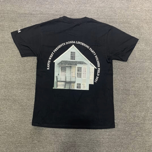 <span class=keywords><strong>T</strong></span>-<span class=keywords><strong>shirt</strong></span> en coton 100% tricoté surdimensionné, coupe ample, poids lourd, pour <span class=keywords><strong>homme</strong></span>, impression DTG personnalisée, motif graphique masqué, coupe ample, motif de lettres - Product Image 2