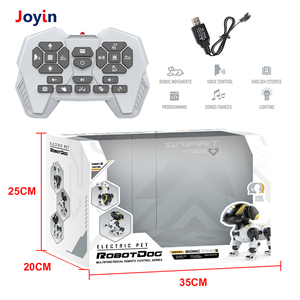 Intelligenter Roboterhund RC-Spielzeug mit Sprachmodus Geschichten Erzählen Tanzen Englische Stunts Push-up Grüßen Sitzen Liegen Schlafen - Product Image 4