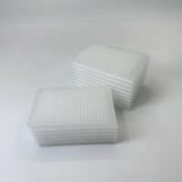 Placa QPCR de 384 Pocillos y 25ul de la Serie PCR001-384 de Bioland, PP Virgen, Libre de RNase y DNase, No Pirogénica, Consumibles de Laboratorio