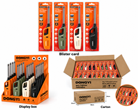 Torche électrique BBQ personnalisée à succès, briquet avec logo, boîte cadeau en plastique pour une utilisation en cuisine et des cadeaux