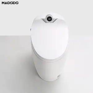 Bathroom Led Liquid Crystal Display Screen Smart Toilet Manual Intelligent Toilet Seat Automatic Toilet Spray For Public Place