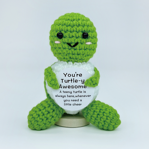Handmade Turtle Potato Crochet Dolls Eco-friendly Textile Fabric Crafts Artificial Toys for Kids Christmas New Year Easter