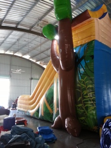 Inflatable Pvc Forest Theme Slide for Kids Adventure & <b>Trampoline</b> Park Use Over 500Kg Capacity - Product Image 2