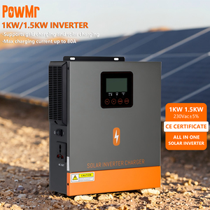 Powmr giá tốt nhất 1kw 1.5KW 230VAC được xây dựng trong <span class=keywords><strong>40A</strong></span> MPPT năng lượng mặt trời <span class=keywords><strong>CHARGE</strong></span> <span class=keywords><strong>CONTROLLER</strong></span> tinh khiết Sine Wave tất cả trong một năng lượng mặt trời biến tần - Product Image 1