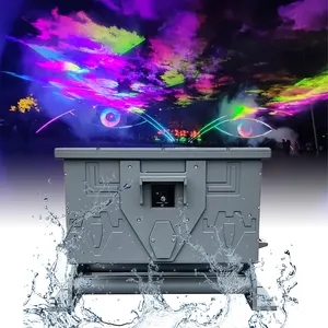 80W 100W Rgb Full Color Dmx Control Ip65 Waterproof Laser Light For Outdoor Projects