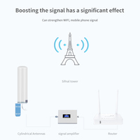 Antenne externe 4G LTE WiFi à gain élevé 10-12dBi, amplificateur de signal mobile extérieur cylindrique, routeurs de réception verticaux IP67