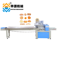Machine d'emballage automatique à entraînement mécanique de type oreiller pour bâtonnets de crème glacée horizontaux HUAYUAN