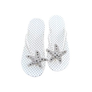 Sandalias Flip-Flop con Estampado de Estrellas de Mar y Puntos para Mujer, Antideslizantes, Casuales, para la Playa y Exteriores - Product Image 5