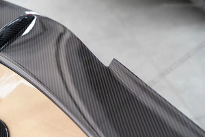 Spoiler stile Evo <span class=keywords><strong>N</strong></span> alettone posteriore di alta qualità consegna rapida kit carrozzeria in fibra di carbonio secco per Lamborghini Huracan - Product Image 4