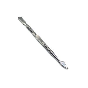 Stainless Steel Cuticle Pusher Straight Edge Cutter Double Ended Nail Tool for Manicure Pedicure - Product Image 5