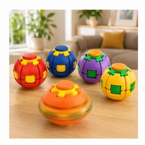 Pocket Gear Rotation Toy Fingertip Decompression Spinner Ball Quiet Focus Gadget Student <b>Desk</b> Relax Gift Assortment - Product Image 3