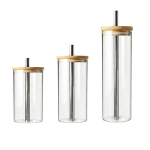 700ml verre bouteille large bouche <span class=keywords><strong>mike</strong></span>/thé/pot de café en verre bouteille d'eau avec réutilisable qui respecte <span class=keywords><strong>l</strong></span>'environnement - Product Image 5