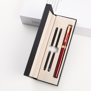 Set Regalo di <span class=keywords><strong>Penne</strong></span> <span class=keywords><strong>Stilografiche</strong></span> in Metallo di Alta Qualità, Penna di <span class=keywords><strong>Lusso</strong></span> per Firme Executive con Logo Personalizzato e Confezione Regalo - Product Image 5