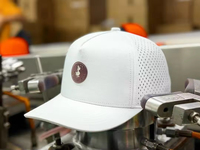 Nouvelle arrivée 5 panneaux logo de broderie 3D personnalisé à séchage rapide papa Goras chapeau de sport de golf casquette de baseball à bord incurvé