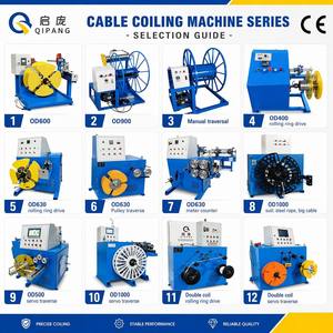 <span class=keywords><strong>Enrouleur</strong></span> de bobines de fil <span class=keywords><strong>automatique</strong></span> QIPANG – Machine à enrouler les câbles avec support de tambour, arrêt <span class=keywords><strong>automatique</strong></span>, enroulement simple/double pour câbles - Product Image 5