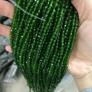 Factory Price Bulk 2/3/4/6/8/10mm Crystal Rondelle Glass Beads For Jewelry Faceted Crystal Lampwork Glass Beads For Bag Making