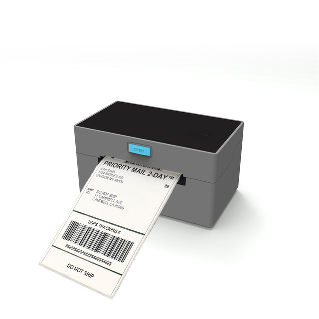 Good Quality 110mm Wireless USB LAN 4*6 Direct Thermal Shipping Label Printer 4Inch Waybill Address Sticker Maker