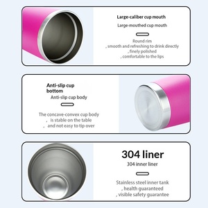 Vaso Térmico Aislado al Vacío de 20oz 600ml, Taza para Auto de Acero Inoxidable 304, Tapa Transparente Resistente a Impactos, Logotipo Personalizado para Venta al Por Mayor, Uso en Exteriores - Product Image 5