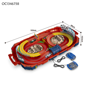 Circuit de course RC 1:64 B/O avec simulation de <span class=keywords><strong>bataille</strong></span>, jouets pour tout-petits - Product Image 6