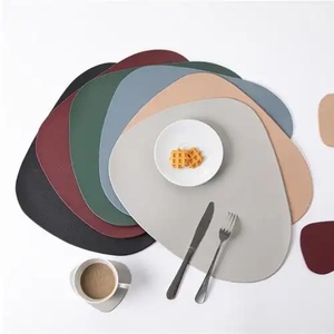 Custom Restaurant Thermal Insulation Placemats Household Non-slip Placemats RPET <b>Table</b> <b>Mats</b> - Product Image 4