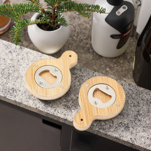 चुंबकीय बांस की बोतल सलामी बल्लेबाज-रचनात्मक फ्रिज बियर के साथ मजबूत चुंबक के साथ आसान घरेलू बार उपकरण और स्मारिका - Product Image 5