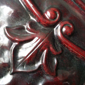 Faux Tin <span class=keywords><strong>PVC</strong></span> impermeabile pannello a parete ignifugo <span class=keywords><strong>in</strong></span> rilievo per bagno cucina bar Mall & Hotel PL04 legno rosso invecchiato - Product Image 2