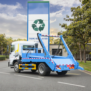 Truk sampah 4x2, truk sampah bahan bakar Diesel Manual & untuk daur ulang, kondisi penggunaan industri konstruksi - Product Image 3