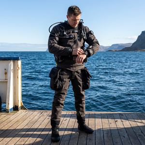 ODM & OEM Anpassbare Vollständig Bedeckende Kevlar-Trockentauchanzüge Geeignet für Höhlentauchen und Technisches Tauchen in Kalten Gewässern - Product Image 4