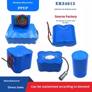 Ультразвуковой уровнемер ER34615, электрический газовый счетчик, расходомер, IoT-локатор, аккумуляторный блок 19А, Китай - Product Image 1