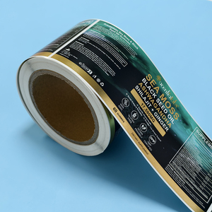 Factory Wholesale Roll Custom Product Label Glossy Waterproof <b>Self</b> <b>Adhesive</b> Dietary Supplement Bottle Sticker - Product Image 5