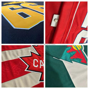 Toptan en dikişli 100% Polyester nefes hayvan desen erkek spor buz hokeyi formalar tüm takımlar en kaliteli Connor - Product Image 2