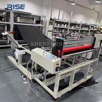 Machine de découpe de mousse de polyuréthane à bande à bulles PLC, déplacement gauche et droit, machine de découpe de mousse verticale Eva