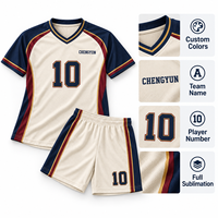 Maillot de volley-ball personnalisé rétro style universitaire, design color-block, uniforme d'équipe sublimé, club, école, OEM, anti-humidité, unisexe