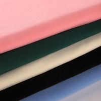 Tissu jersey extensible en polyester et élasthanne tricoté le plus vendu pour t-shirts et survêtements