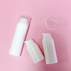 Custom 15ml 30ml PP Cream Cosmetic Containers <b>Pump</b> Airless Dispensers White Color Airless <b>Pump</b> <b>Bottle</b> Drunk Elephant - Product Image 4