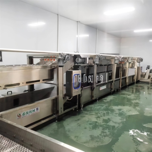 Fabrika özelleştirilmiş yarı otomatik patates cipsi üretim hattı meyve ve sebze cips yapma makinesi - Product Image 3