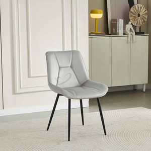 Sillas de Comedor Comerciales Resistentes con Estructura Metálica y Acabado Negro Mate Apilables para Restaurante o Banquete - Product Image 2