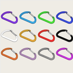 Mosquetones de Alambre de 40 mm a Precio de Fábrica, Gancho de Mosquetón de Alta Calidad, Se Aceptan Mosquetones Personalizados para Promocionales - Product Image 2