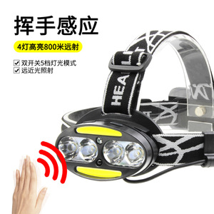 ไฟฉายคาดศีรษะ E Smarter LED ความจุ 2000 มิลลิแอมป์ ชาร์จซ้ำได้ ปรับความสว่างได้ เหมาะสำหรับงานกลางแจ้ง - Product Image 2