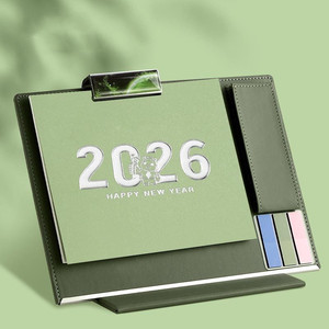 <strong>Promotional</strong> <strong>2026</strong> <strong>New</strong> Year Table Desk Calendar Gift Set With Pen Custom <strong>for</strong> Employees Company Business Corporate Gift Set - Product Image 3