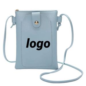 Bolso Bandolera Versátil para Teléfono Celular para Mujer, Estilo Coreano, Bolso Pequeño Chic para Uso Diario, Bolso de Hombro Individual Informal - Product Image 1