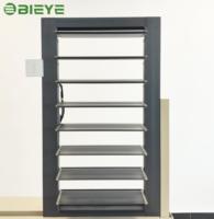 Persianas Modernas Europeas de Aluminio Bieye con Función Antirrobo para Ventanas Exteriores de Dormitorios - Diseño Fijo