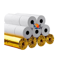 Rouleau de papier thermique du fabricant chinois 80x80 80x70 57x40mm pour les terminaux de point de vente, les imprimantes de cartes bancaires, les supermarchés et les guichets automatiques