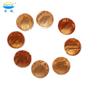 Hiệu ứng màu vàng Pearlescent Titan mica sơn bột màu sắc tố gốm khác nhau cho lớp phủ - Product Image 2