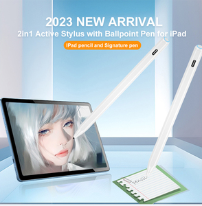 ปากกาสไตลั<span class=keywords><strong>ส</strong></span>แบบ 2-in-1 <span class=keywords><strong>ส</strong></span>ำหรับ iPad <span class=keywords><strong>จ</strong></span>ากโรงงานโดยตรง พร้อมหัวปากกาแบบเปลี่ยนได้ ป้องกันการ<span class=keywords><strong>ส</strong></span>ัมผั<span class=keywords><strong>ส</strong></span>โดยไม่ตั้งใจ รองรับการเอียง พร้อมแม่เหล็กดูดติด - Product Image 2