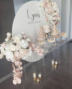 <strong>Clear</strong> Outdoor or Indoor Decoration Acrylic Wedding <strong>Table</strong> - Product Image 5