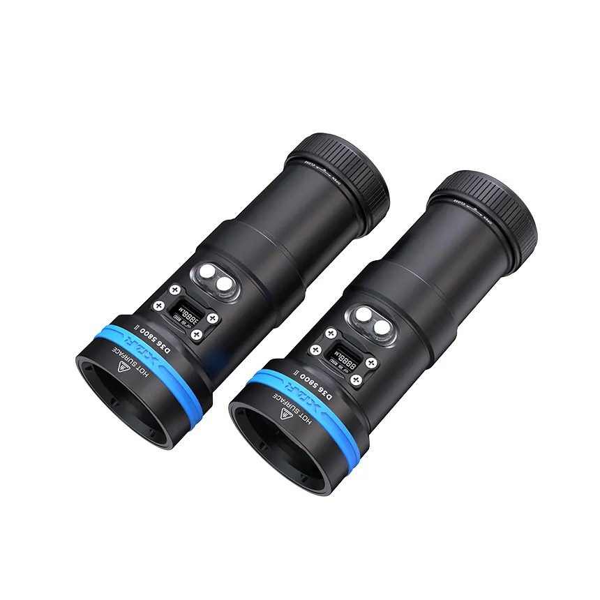 2022 New Latest Tech Diving Torch Flash Light Led Submarine Light Underwater Lampara Diving Flashlights Waterproof Torches