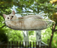 Lit suspendu pour chat Lit confortable pour chaton Hamac pour chat Siège de fenêtre Hamac pour chat pour perchoir de fenêtre