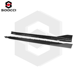 Faldones Laterales Estilo MP de Fibra de Carbono Seca para BMW G80 G81 G82 G83 M3 M4, Extensiones OEM, Kit de Carrocería Exterior M Performance - Product Image 4