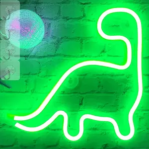 Offres Spéciales enfants jouet éclairage dinosaure USB led néon signe lumière anime néon signe pour la décoration intérieure